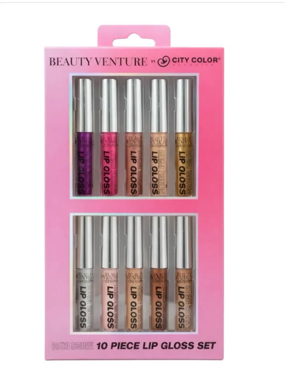 High Shine 10 Piece Lip Gloss Set